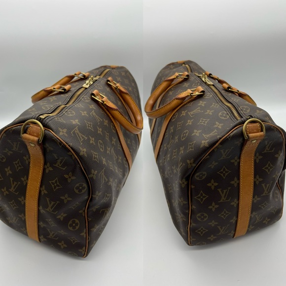 ❌SOLD❌Authentic Louis Vuitton vintage monogram Keepall Bandoliere 45 - Picture 13 of 15